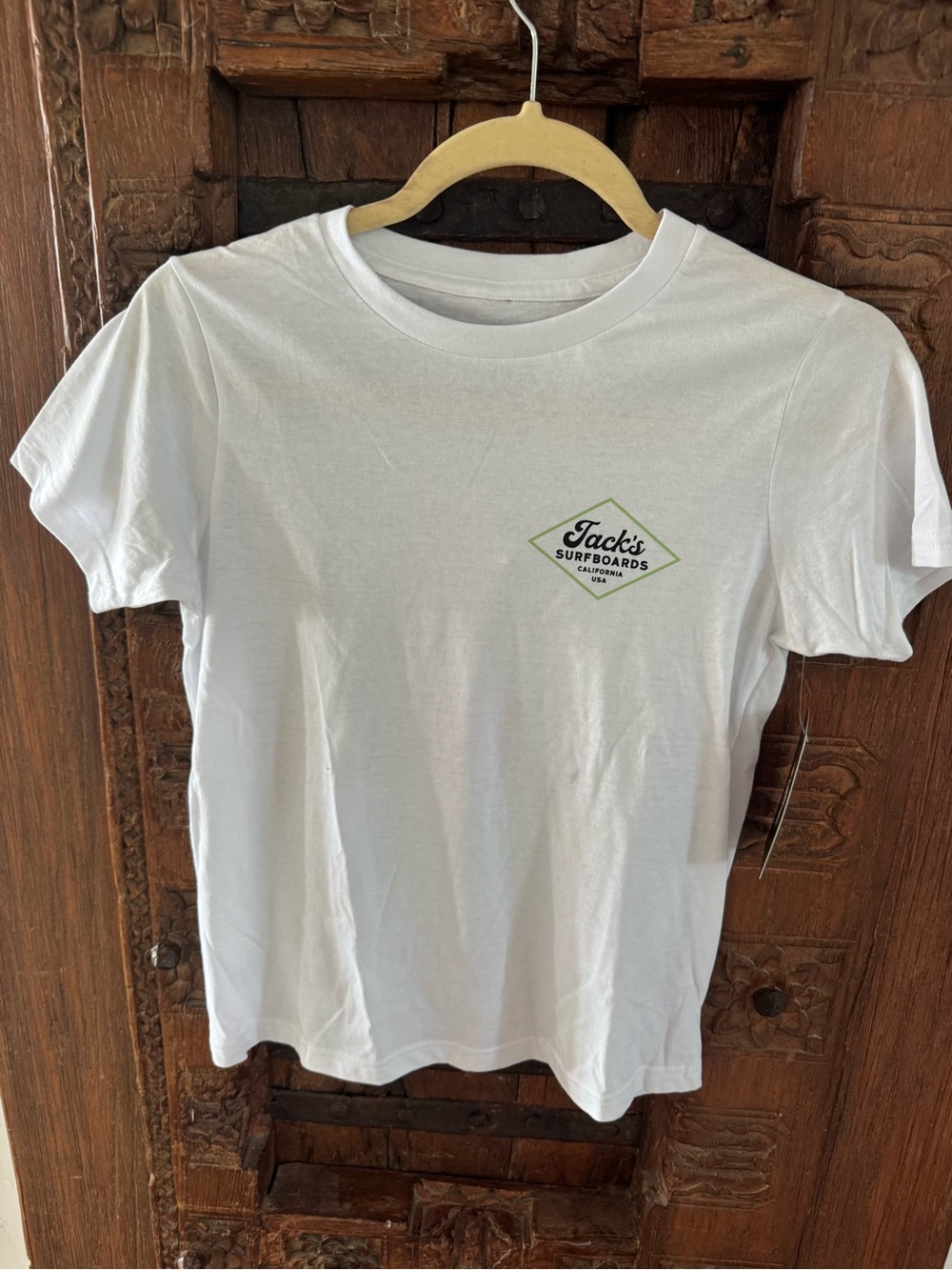 Jack's Surfboards Kids' White Short Sleeve Tee